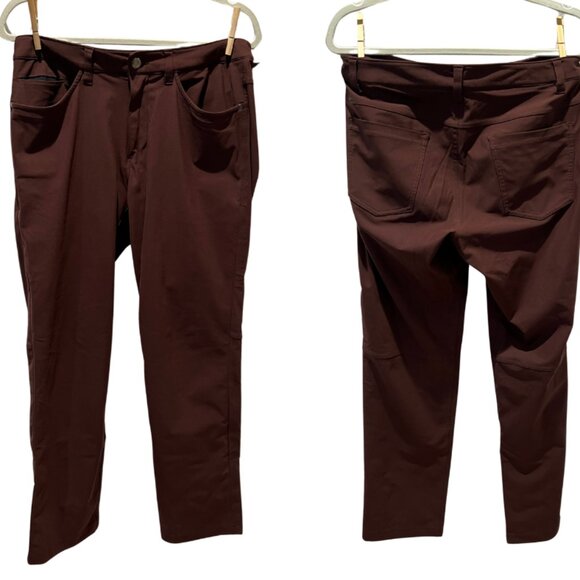 Lululemon ABC Pant Classic *30" Black Plum - Picture 4 of 5